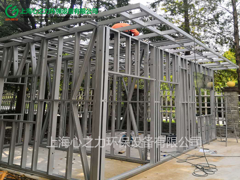 東城垃圾房現場安裝場景圖實拍